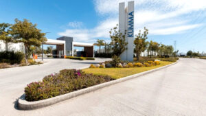 Acceso del desarrollo Kumma en Kumma, zona Nubia, Puebla