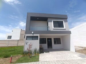 Fachada de casa en Monterreal, Puebla