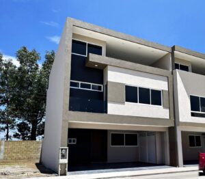Fachada principal de casa en venta en Solare, Recta a Cholula, Puebla