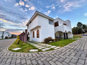 Fachada principal en Finca Las Memorias, Atlixco, Puebla
