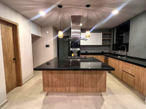 Cocina de casa en Mulix, San Pedro Cholula, Puebla