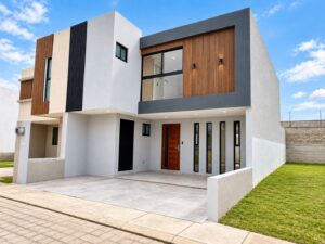 Fachada, vista 2 de Casa 72 en Cuatro Vientos, Puebla