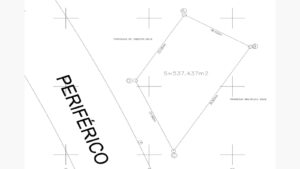 Plano del terreno en Hacienda Morillotla, Puebla