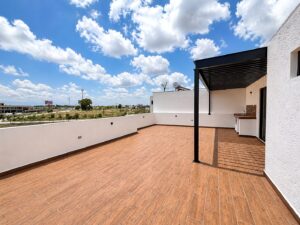 Roof garden de casa en Parque Santiago, Puebla