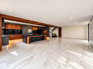 Sala-comedor de casa en Gran Reserva, Puebla