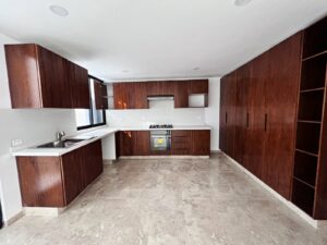 Cocina de casa en venta en Kinara, Ciudad Judicial, Puebla