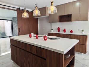 Cocina de casa en Parque Dublín, Zona Azul, Puebla