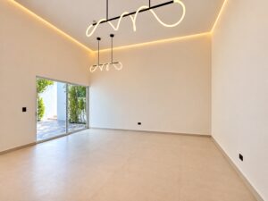 Sala de TV de casa en El Mirador, La Calera, Puebla