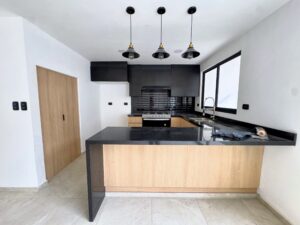 Cocina de Casa 72 en Cuatro Vientos, Puebla