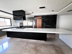 Cocina de casa en venta en Parque Terranova, Lomas de Angelópolis, Puebla