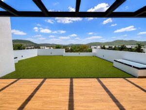 Roof garden de casa en Parque Colima, Puebla