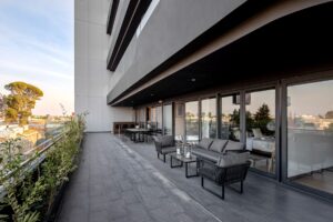 Terraza de Sadro, departamento en Angelópolis, Puebla