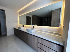 Baño principal de casa en venta en Parque San José, Lomas de Angelópolis, Puebla
