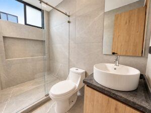 Baño 1 de Irazú 6 en Parque San José, Lomas de Angelópolis, Puebla