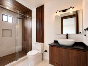 Baño de casa en Parque Santiago, Puebla