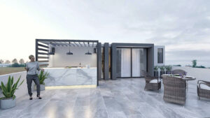 Render de roof garden en Parque Sinaloa, Lomas de Angelópolis III, Puebla · imagen de proyecto