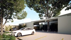 Casa club de Ciudalia · Prototipo 4, departamento en Serdán, Puebla