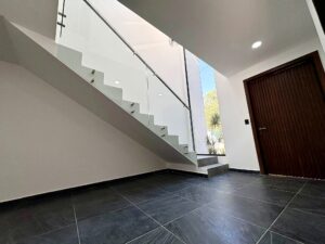 Escaleras de casa en Finca Las Memorias, Atlixco, Puebla