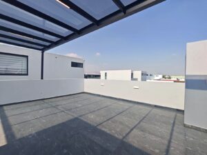 Roof garden de casa en Parque Guanajuato, Puebla