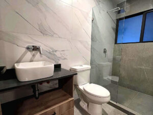 Baño de propiedad en Mulix, San Pedro Cholula, Puebla, México