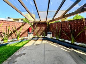 Jardín de casa en Villas de Zavaleta, Zavaleta, Puebla