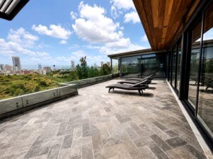 Roof garden en casa de Clúster 777, Lomas de Angelópolis I, Puebla