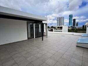 Roof garden vista de casa en venta en Kinara, Ciudad Judicial, Puebla