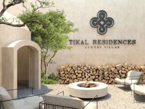 Fogatero de casa en preventa en Tikal Residences, Atlixco, Puebla (render del proyecto)