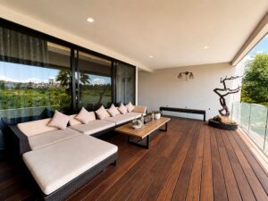 Terraza en casa de Clúster 777, Lomas de Angelópolis I, Puebla
