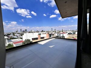 Terraza con vista de casa en venta en Cluster 777, Lomas de Angelópolis, Puebla
