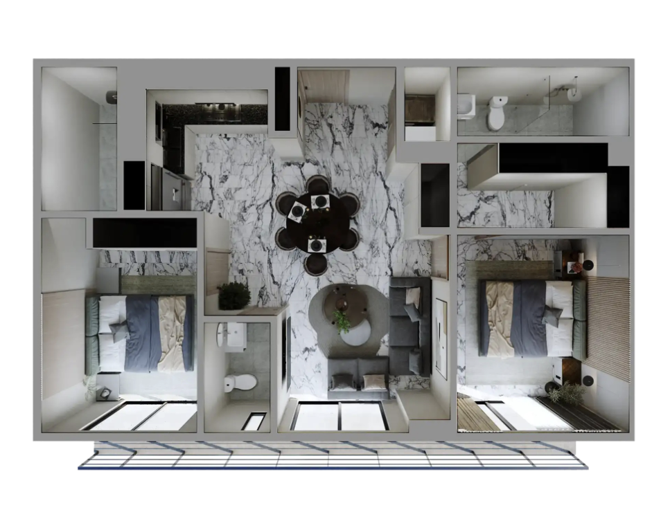 KOOA Luxury Housing Tipologia 2