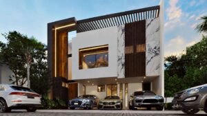Render fachada — Parque Bruselas