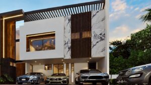 Render fachada — Parque Bruselas