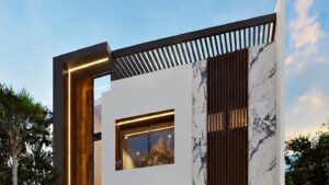 Render fachada — Parque Bruselas