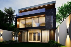 Render fachada — Parque Varsovia